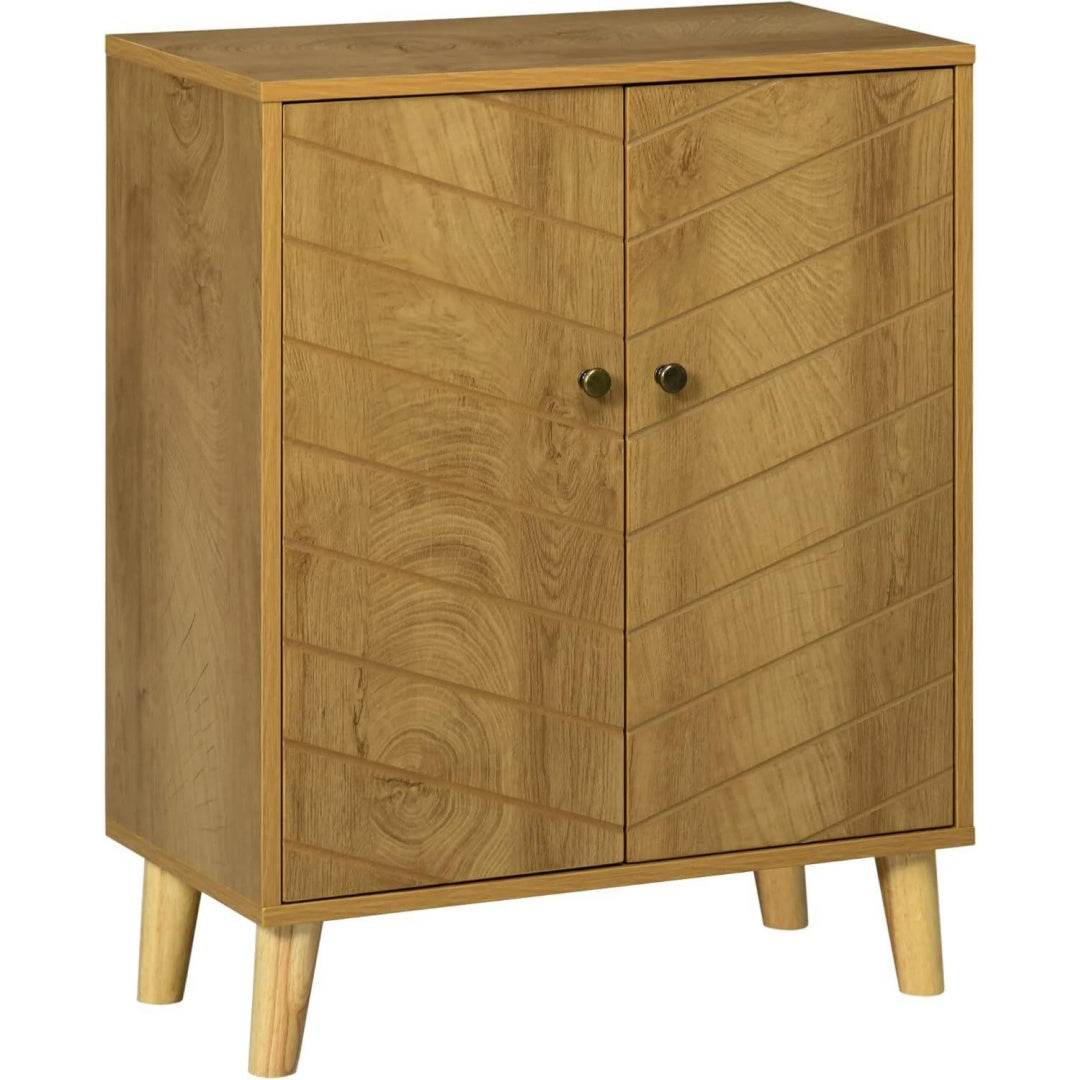 Marron vintage buffet 2 portes