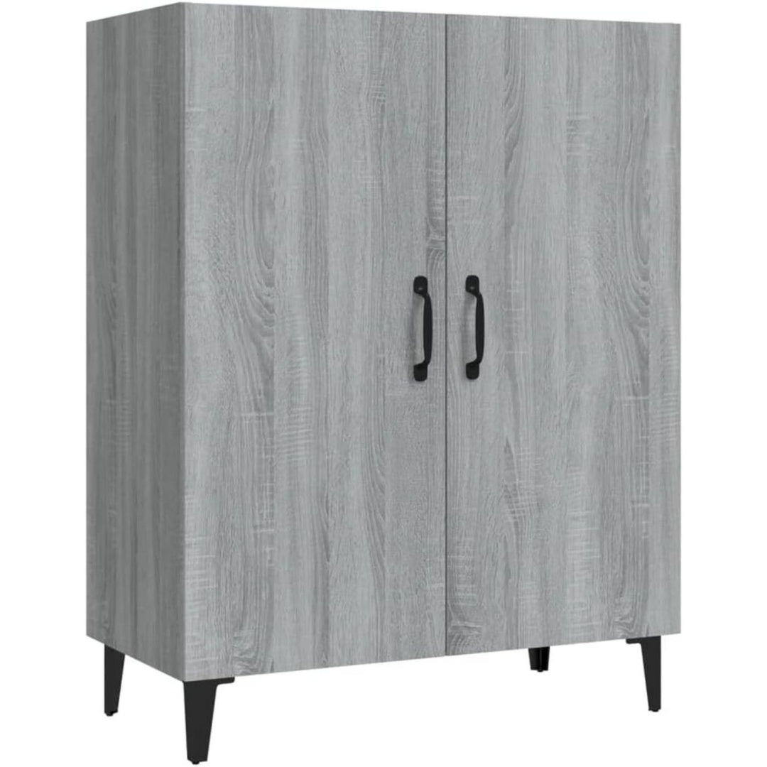 Buffet gris 70 cm, ideal pour petit espace