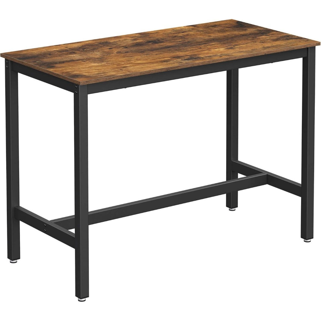 Table a manger marron, verre