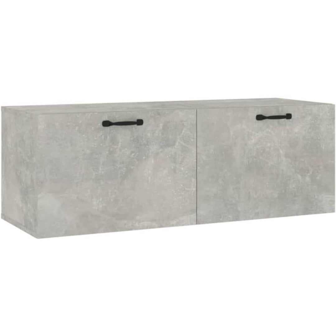Grise armoire installation murale 2 tiroirs
