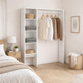 Armoire gris clair pour chambre