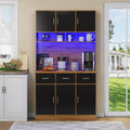 Buffet gris en aluminium de qualite