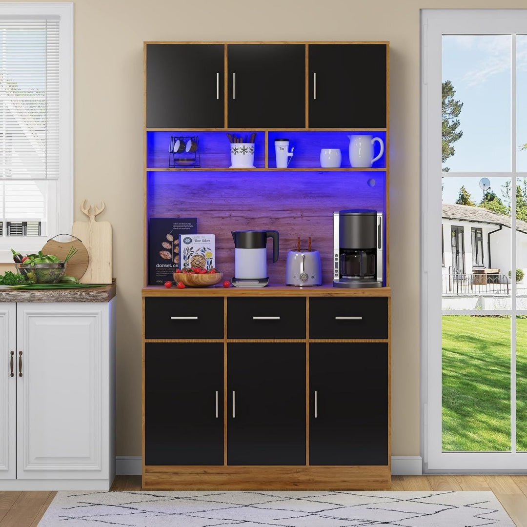 Buffet gris en aluminium de qualite