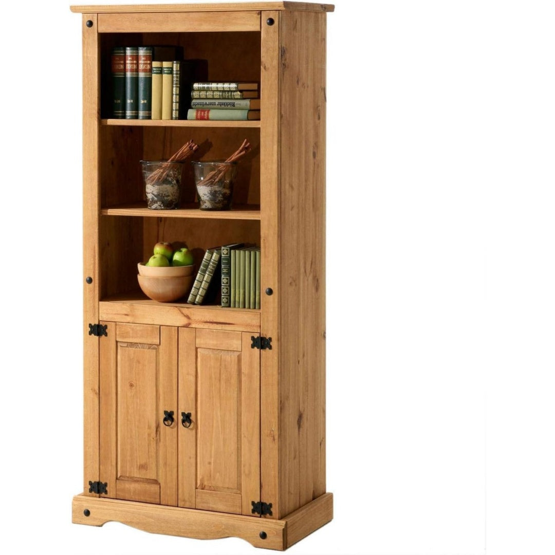 etagere de rangement marron 4 etageres, ideal pour salon et cuisine