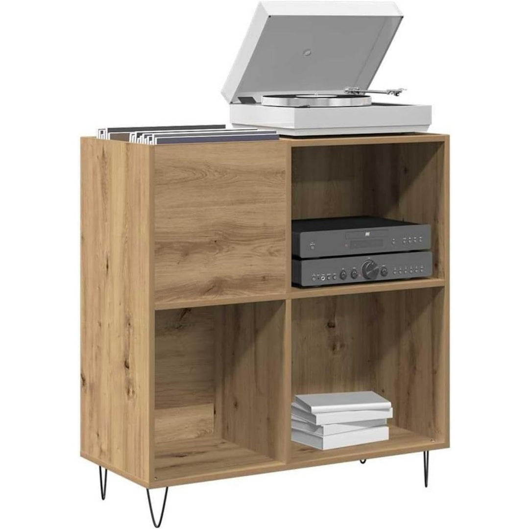 Marron etagere de rangement en bois
